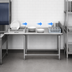 Thumbnail image #3 for BK Resources 60-Inch Straight Clean Dish Table with Left-to-Right Operation, 304 Stainless Steel Top