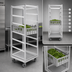 Thumbnail image #3 for Channel Manufacturing 7-Level Stationary Aluminum Produce Crisping Rack, 33.5