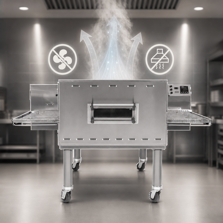 Product image #3 for Middleby Marshall PS638EV-1 Impingement PLUS Ventless Electric Single-Deck Conveyor Oven