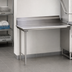 Thumbnail image #3 for Eagle Group Straight Clean Dishtable with 8-Inch Backsplash, 96 x 30 Inch, Right-to-Left Operation