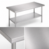 Thumbnail image #3 for John Boos Stallion Budget Stainless Steel Work Table with Adjustable Undershelf, 72 x 18 Inches