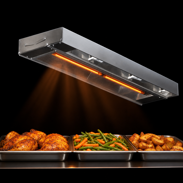 Product image #3 for Eagle RedHots 36-Inch High-Watt Unlighted Strip Heat Lamp with Remote, 208V