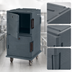Thumbnail image #4 for Cambro Ultra Camcart Double-Compartment Front-Loading Insulated Food Pan Cart, 120 Qt., Granite Gray