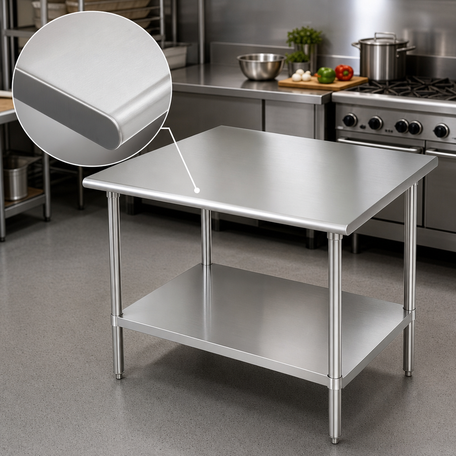 18 Gauge 400 Series Stainless Steel Top