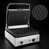 Thumbnail image #3 for Eurodib Commercial Countertop Single Panini Press with Ribbed Cast Iron Plates, 14 x 10 Inches, 120V