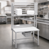 Thumbnail image #3 for Channel Manufacturing Table-Mounted Aluminum Boat Rack, 74.5 Inches Wide x 15 Inches Deep x 60 Inches High