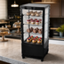 Thumbnail image #3 for Omcan 17-Inch Countertop Four-Sided Glass Refrigerated Showcase, Single Door, 2.9 Cu. Ft.
