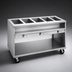 Thumbnail image #3 for Randell Custom & Serving 5-Well Electric Open-Well Hot Food Table with Open Shelf Base