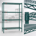 Thumbnail image #3 for Eagle Group Valu-Gard 4-Tier Stationary Starter Wire Shelving Unit, 72