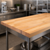 Thumbnail image #3 for John Boos Edge Grain Flat Top Wood Bakers' Table Top, 96 x 42 x 2-1/4 Inches, Northern Hard Rock Maple