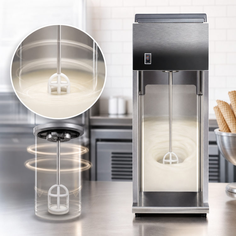 Product image #4 for Vitamix Mix'n Machine Countertop Single-Spindle Frozen Dessert Machine