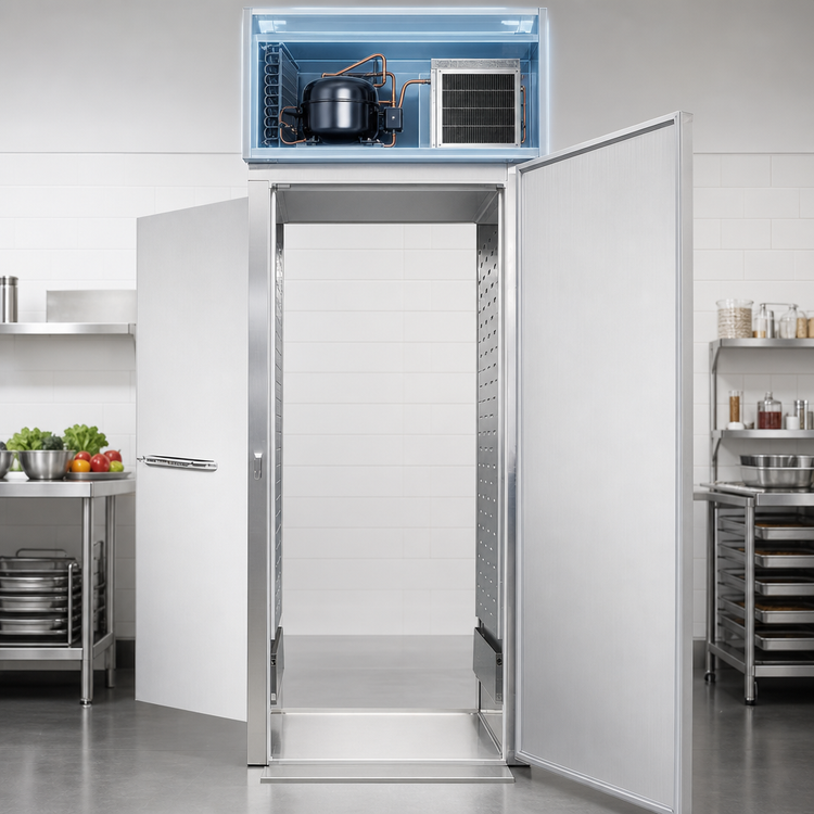 Product image #3 for Continental Refrigerator Designer Line D1FINSART One-Section Roll-Thru Freezer
