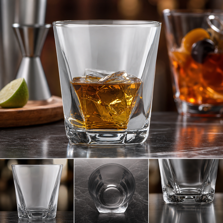 Product image #3 for Clarisse™ 12 oz. Rim-Tempered Clear Rocks Glass