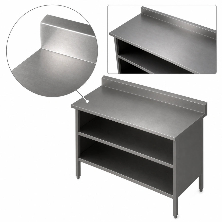 16-Gauge Stainless Steel Top
