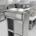 Thumbnail image #2 for Continental Refrigerator D1FNSAPTHD Designer Line 1-Section Pass-Thru Commercial Freezer with Half Solid Doors