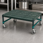Thumbnail image #3 for Eagle Group QuadPlus QP-MDR2130E-GL Mobile Dunnage Rack, 30 x 21 x 14 Inches, 800 lb Capacity, Louvered Mat