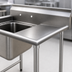 Thumbnail image #3 for Eagle Group 1-Compartment Stainless Steel Sink with 18