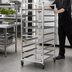 Thumbnail image #3 for Panco Mobile Full-Height Open-Sided Utility Rack for 18