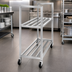 Thumbnail image #3 for Aluminum 2-Shelf Banquet / Utility Cart, 36 x 20 x 67.5 Inches