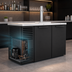 Thumbnail image #3 for True Premier Bar 60-Inch Two-Section Refrigerated Draft Bar Cooler with Stainless Steel Countertop and Single-Faucet Beer Column