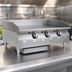 Thumbnail image #3 for RedHots Chef's Line Extra-Deep 36-Inch Countertop Natural Gas Griddle