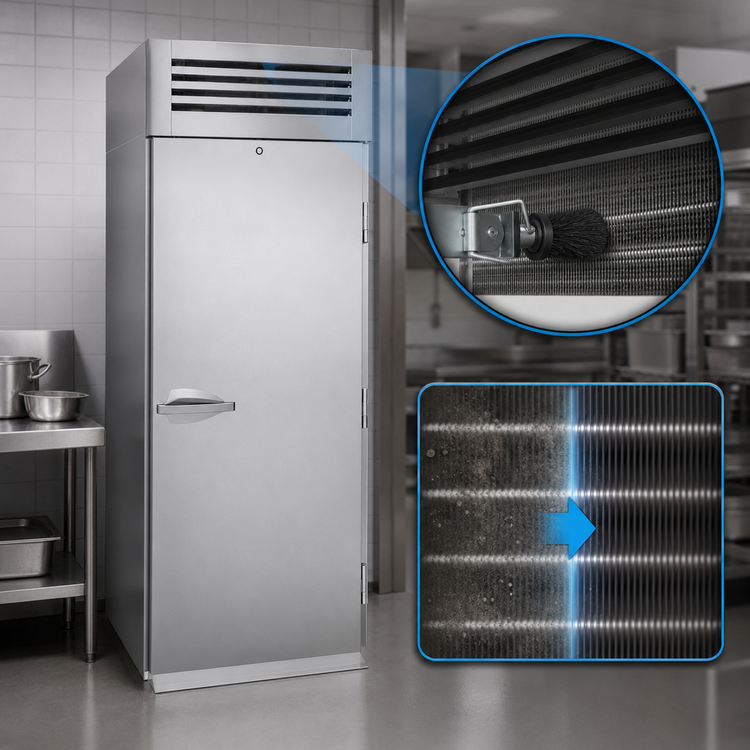 Product image #3 for Turbo Air PRO Series Roll-In Solid Door Freezer, 39.99 Cu. Ft., 1-Section, Top Mount, Stainless Steel