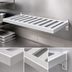 Thumbnail image #4 for New Age Adjust-A-Shelf T-Bar Wall-Mounted Aluminum Shelf, 48