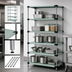 Thumbnail image #3 for Quantum 5-Shelf Solid Stainless Steel Shelving Starter Kit, 42