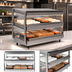 Thumbnail image #3 for Nemco 24-Inch Countertop Dual-Shelf Hot Food Merchandiser
