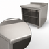 Thumbnail image #3 for Advance Tabco 144-Inch x 24-Inch 14 Gauge 304 Stainless Steel Open Front Cabinet Base Work Table with 5-Inch Backsplash and Fixed Mid Shelf