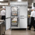 Thumbnail image #3 for Continental Refrigerator Designer Line DL2W-SA-PT-HD Two-Section Pass-Thru Heated Holding Cabinet