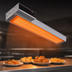 Thumbnail image #3 for Hatco Glo-Ray® 24-Inch Dual Infra-Black Unlighted Strip Heater, 1000W, 3-Inch Spacer, Aluminum Housing