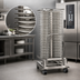 Thumbnail image #3 for RATIONAL 84-Plate Mobile Plate Rack with Casters for SCC 202/CMP 202 Series