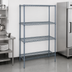 Thumbnail image #3 for Quantum 5-Shelf Wire Shelving Starter Kit, 60