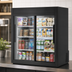 Thumbnail image #3 for True 36-Inch Countertop Refrigerated Merchandiser with 2 Sliding Glass Doors and 3 Shelves