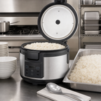 Thumbnail image #4 for Waring WRC60 60-Cup Cooked (30-Cup Raw) Countertop Electric Rice/Multi-Cooker & Warmer with Digital Touchpad Controls