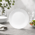 Thumbnail image #3 for Corelle Essentials Round Vitrelle Glass Salad Plate, 8-1/2 Inch, White