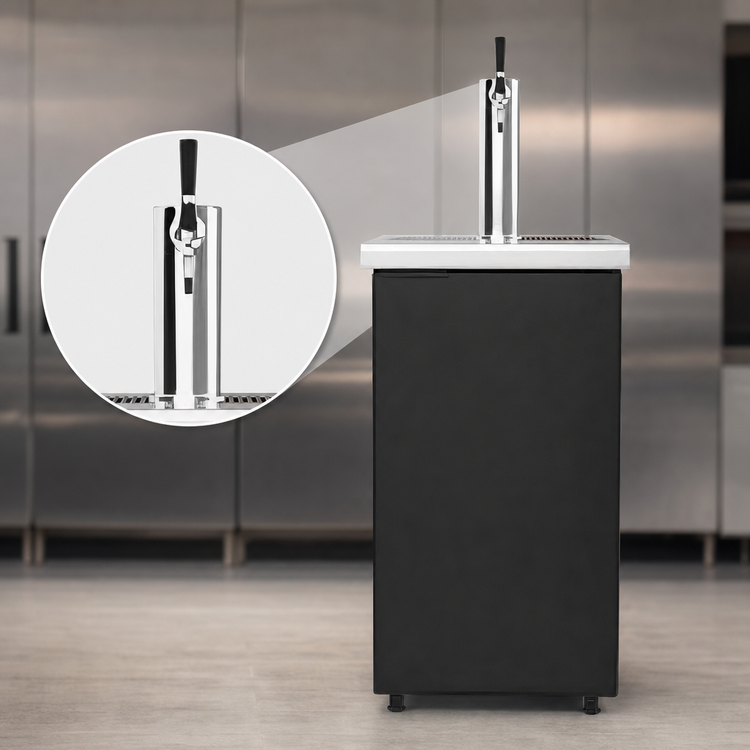 Product image #3 for Pro-Line E-Series Single-Section Draft Beer Cooler with FlexiDraft Tower, 1 Tap