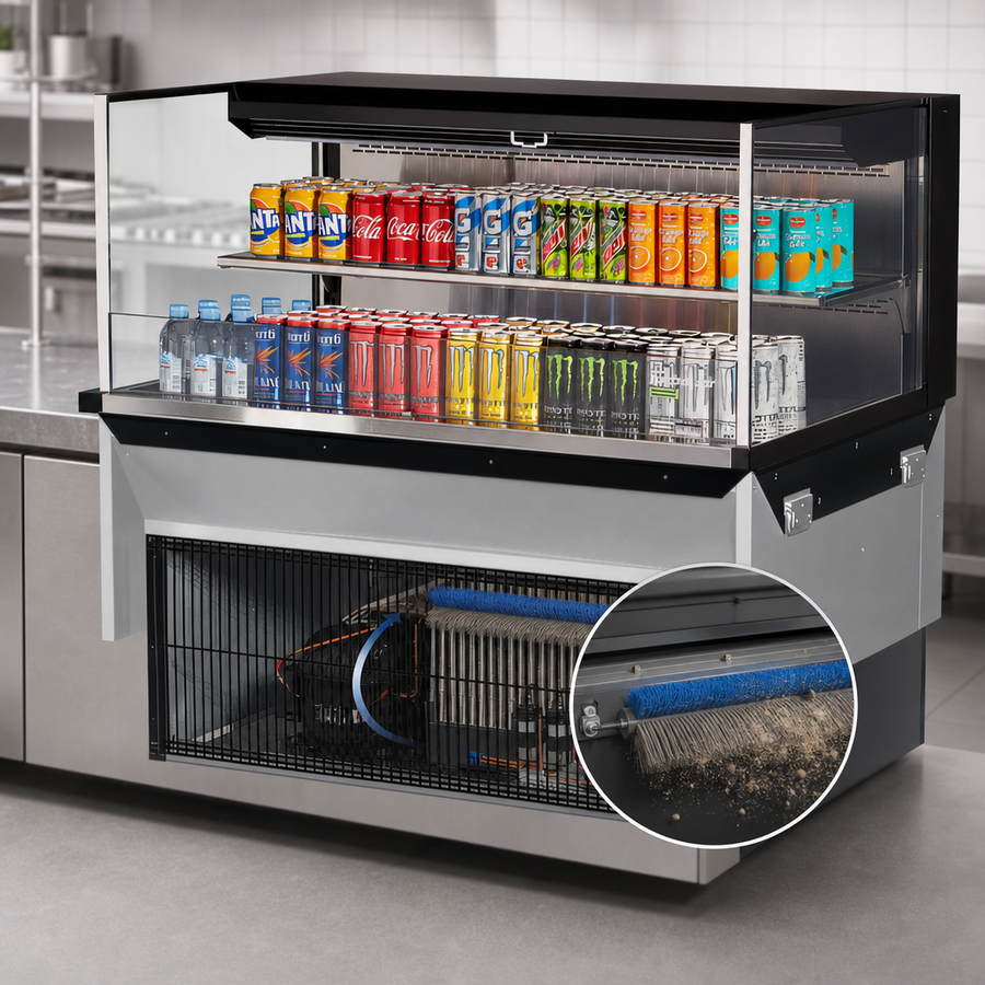 Self-Cleaning Condenser