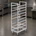 Thumbnail image #3 for Channel Standard Series Single-Section Aluminum End-Load Cafeteria Tray Rack, 18-Tray Capacity, 14