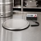 Thumbnail image #3 for Taylor Precision 5265117 Digital Keg Scale, 440 lb Capacity, Remote LCD, 16-Inch Stainless Steel Platform Case of 4