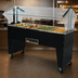 Thumbnail image #3 for Advance Tabco Triumph Supreme 4-Well Portable Hot Food Buffet Table, 120V, Open Base, Black Vinyl Clad