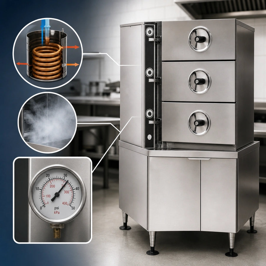 Steam Coil Heated Boiler