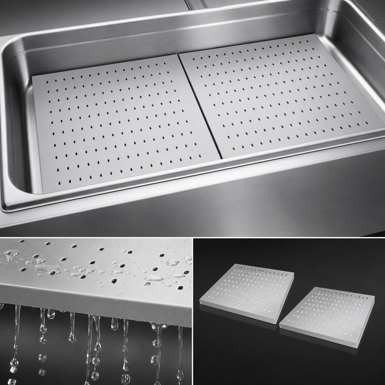 Product image #3 for Hatco Perforated False Bottom for CWB-4 Food Well
