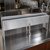 Thumbnail image #3 for Glastender Double Speed Rail Locking Cover, 42 Inch, Stainless Steel