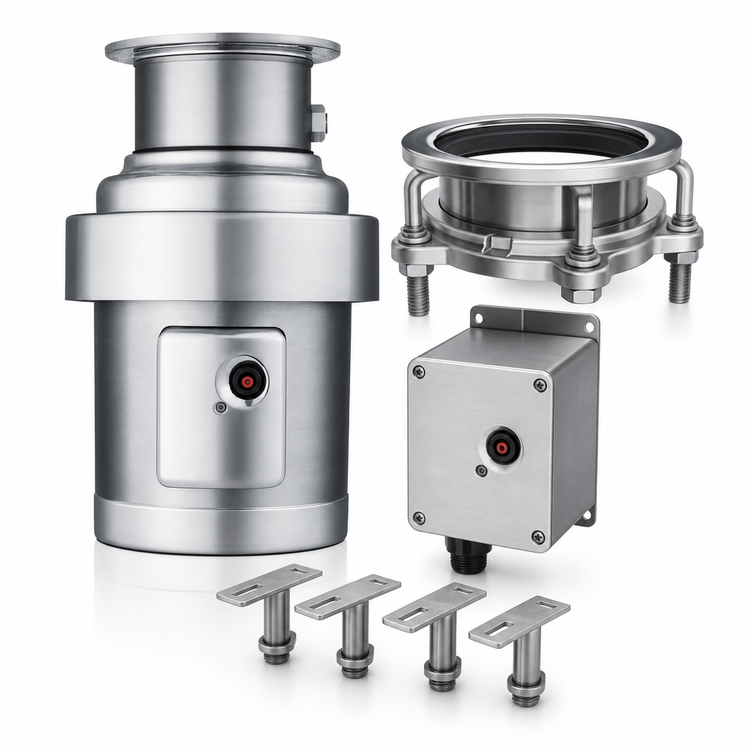 Product image #3 for InSinkErator SS-200 2 HP Stainless Steel Medium-Capacity Trough Mount Food Waste Disposer Package with CC-101 Control Center