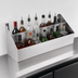 Thumbnail image #3 for John Boos 42-Inch Double-Tier Underbar Speed Rail with Keyhole Mount, Stainless Steel