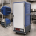 Thumbnail image #3 for Metro C5 3 Series 3/4-Height Heated Holding Cabinet with Blue Insulation Armour, Solid Door, and Fixed Wire Slides