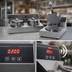 Thumbnail image #3 for Nemco Dual Countertop Waffle Cone Baker with 7-Inch Fixed Cast Aluminum Grids, Digital Controls, 240V