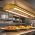 Thumbnail image #3 for Hatco Glo-Ray Curved Lighted Infrared Strip Heater, 48 Inch, 812 Watts